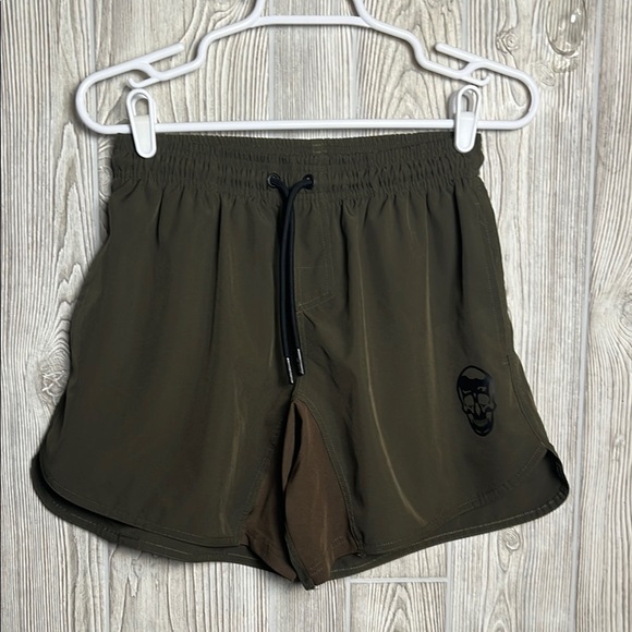 Men’s Gym Reapers training shorts olive green size medium - Picture 1 of 6